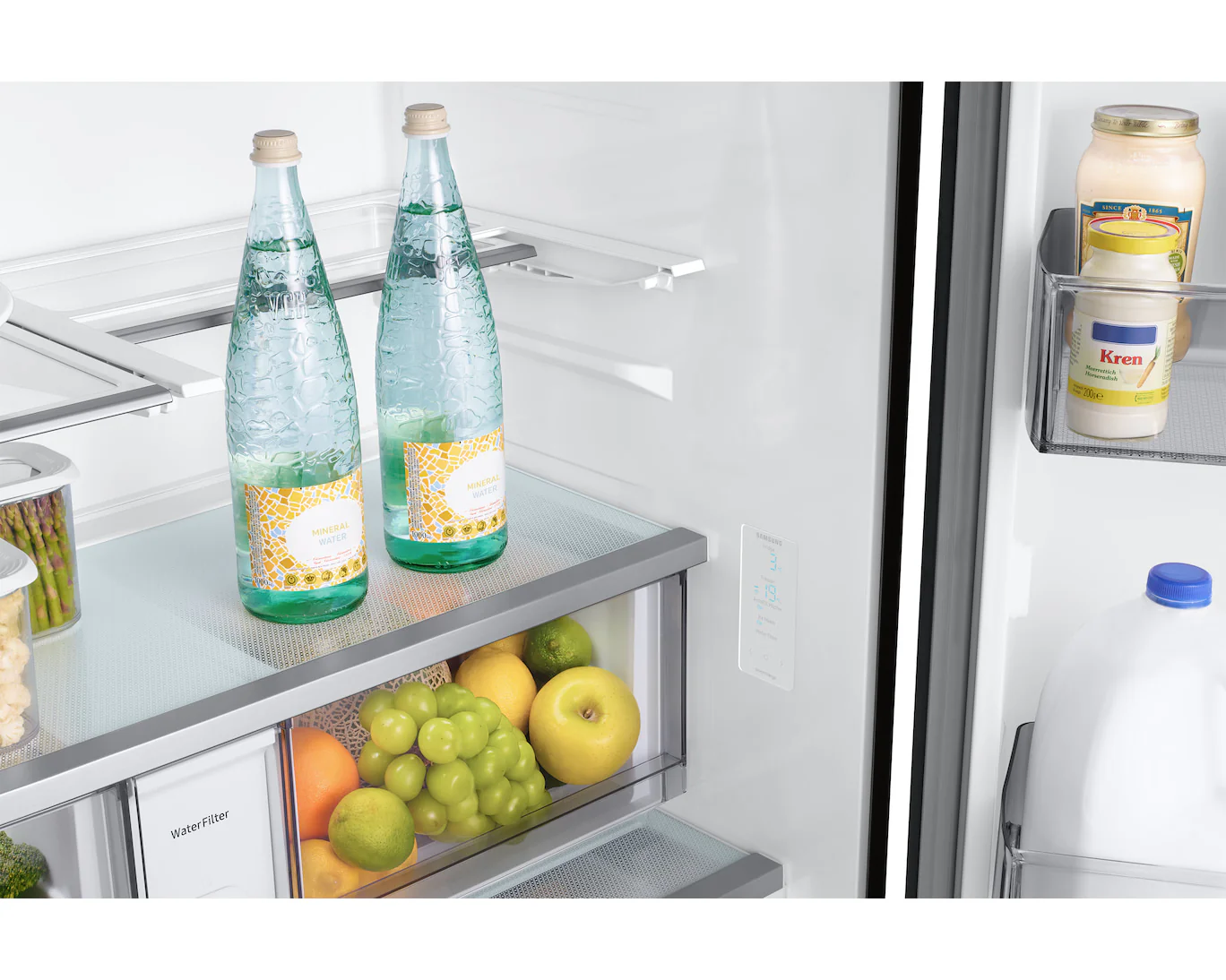 Samsung Bespoke AI RF24BB620EB1EU SpaceMax 674L Total No Frost American Fridge Freezer Black - Image 6