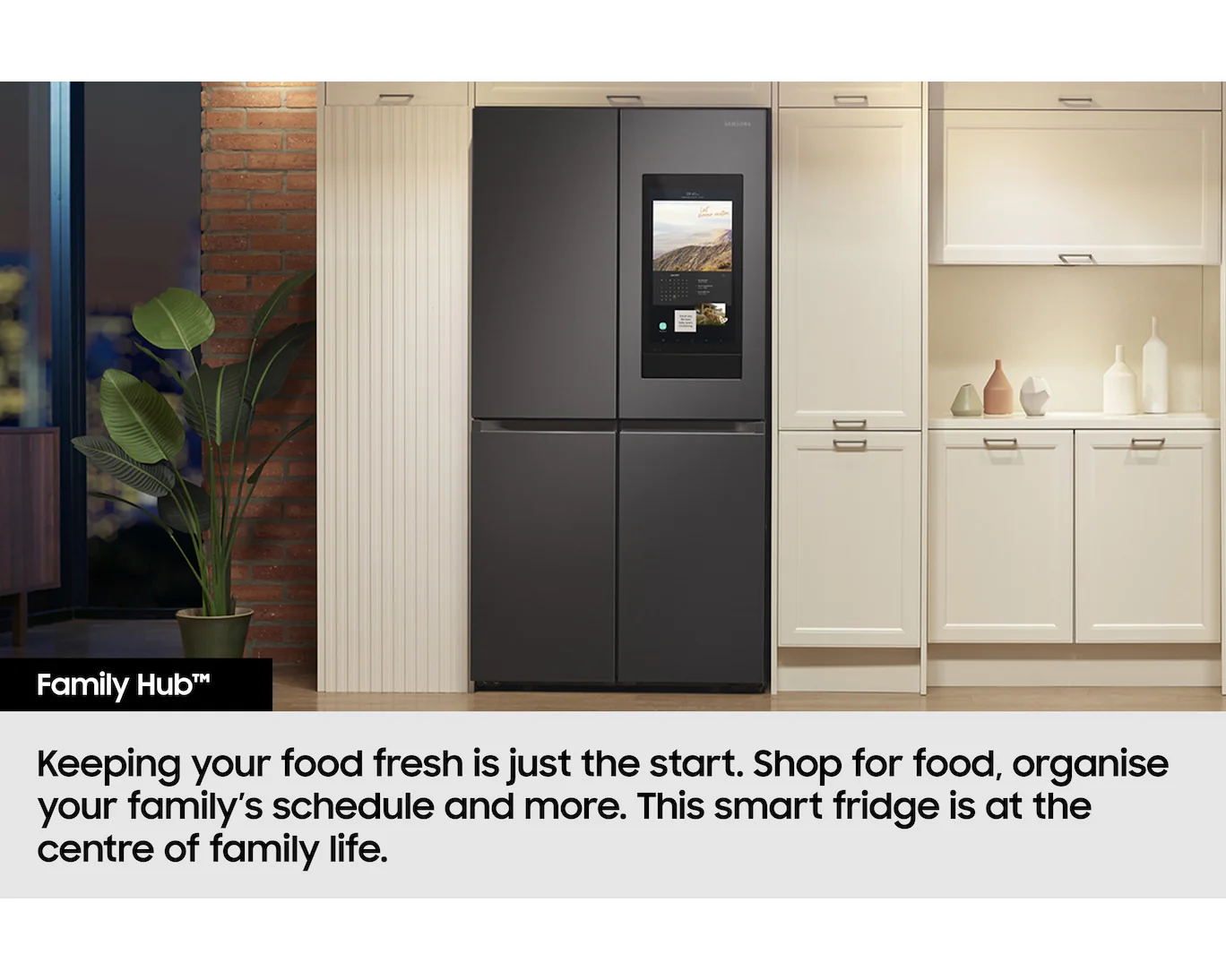 Samsung Bespoke AI RF65DG9H0EB1EU Family Hub 636L Total No Frost American Fridge Freezer Black - Image 7