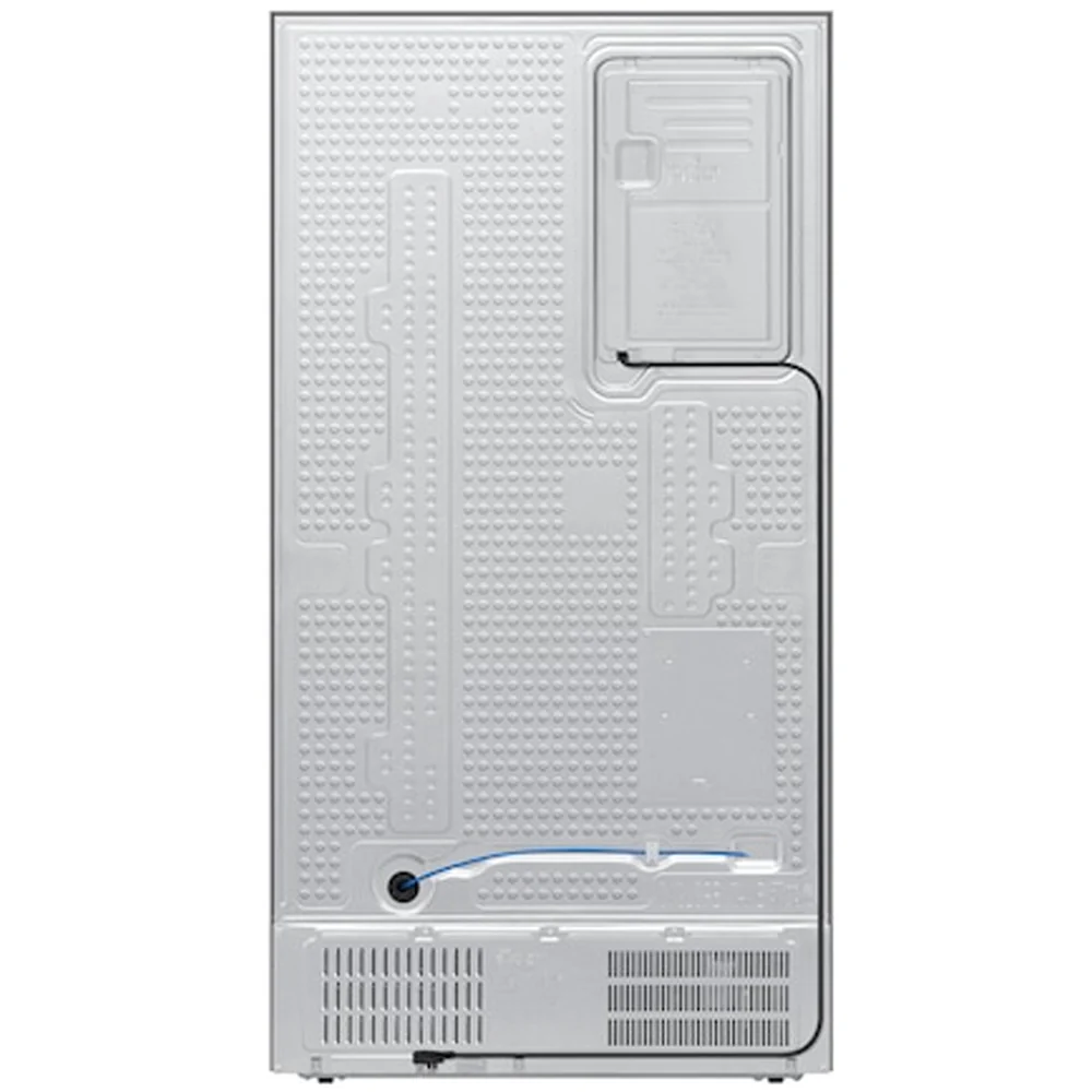 Samsung Bespoke AI RS90F66BETEU Plumbed American Fridge Freezer with Family Hub Silver - Image 12