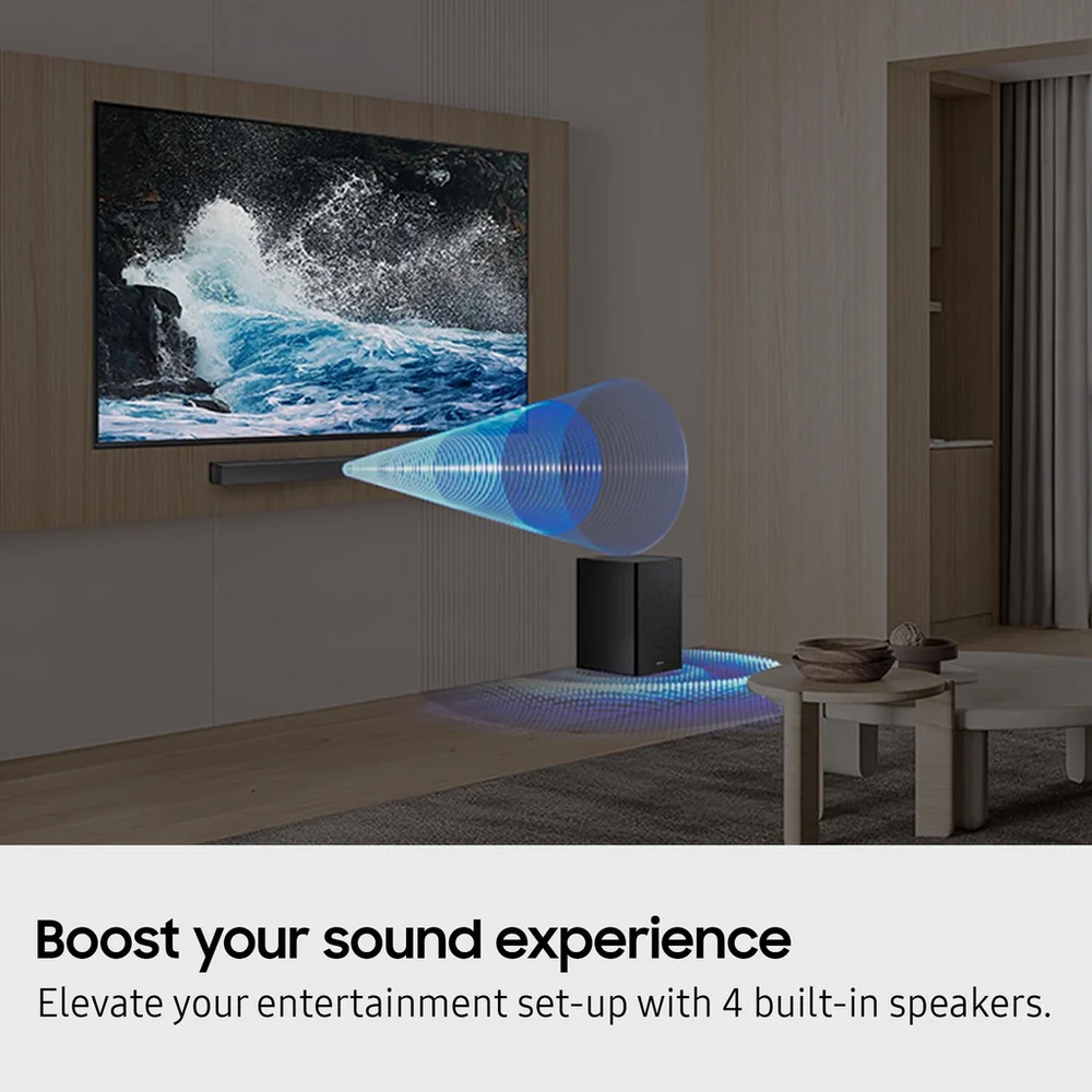 Samsung HW-B650F B-Series 3.1ch 370W Soundbar with Wireless Subwoofer Black 2025 - Image 10