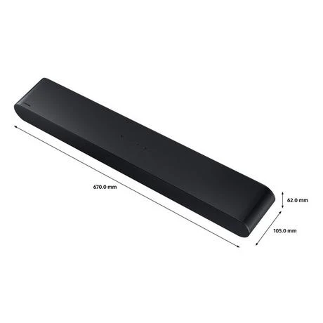 Samsung HW-S60D S-Series 5.0ch Lifestyle Soundbar Black 2024 - Image 3