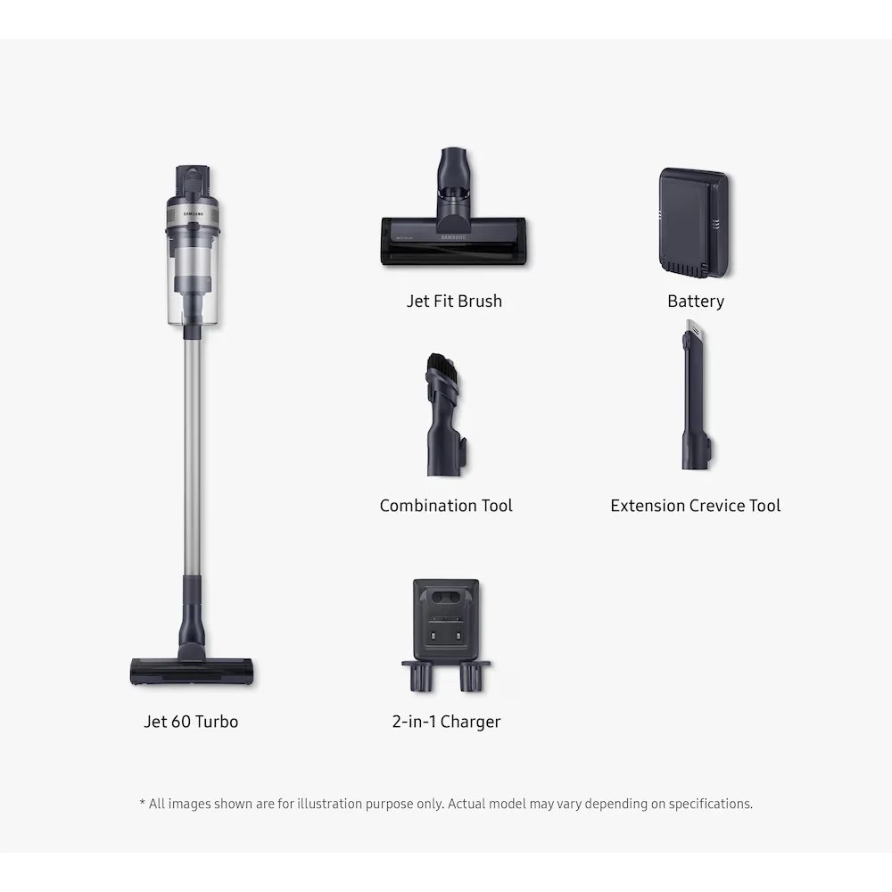Samsung Jet 60 VS15A6031R4EU Turbo Cordless Stick Vacuum Cleaner with up to 40 Min Run Time - Purple - Image 7