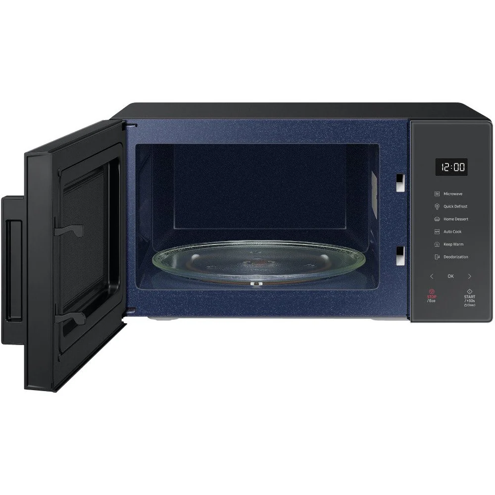 Samsung MS23T5018AC 23L Solo Microwave with Triple Distribution System - Charcoal Black - Image 3