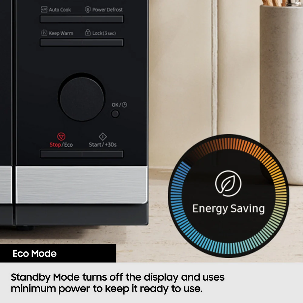 Samsung MS32DG4504ATE3 32L Solo Microwave with Triple Distribution System Stainless Steel - Image 7