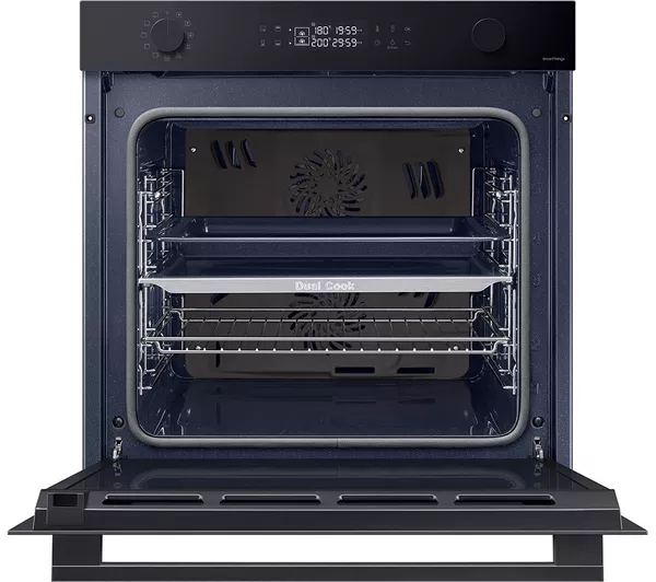 Samsung NV7B44205AK Series 4 Dual Cook 59.5cm Electric Smart Built in Single Oven in Black - Image 3