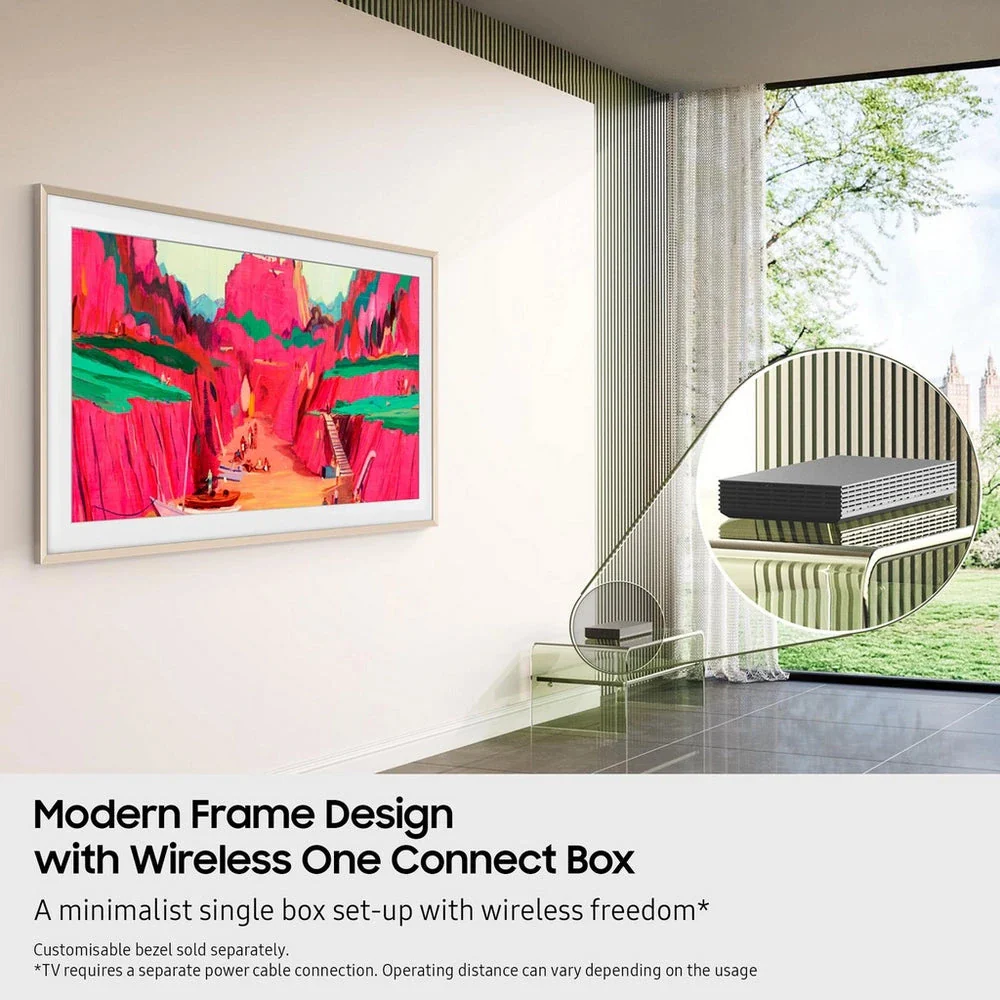 Samsung QE65LS03FWUXXU 65 Inch The Frame Pro LS03FW Art Mode Neo QLED 4K Vision Ultra HD HDR Smart AI TV - Image 7