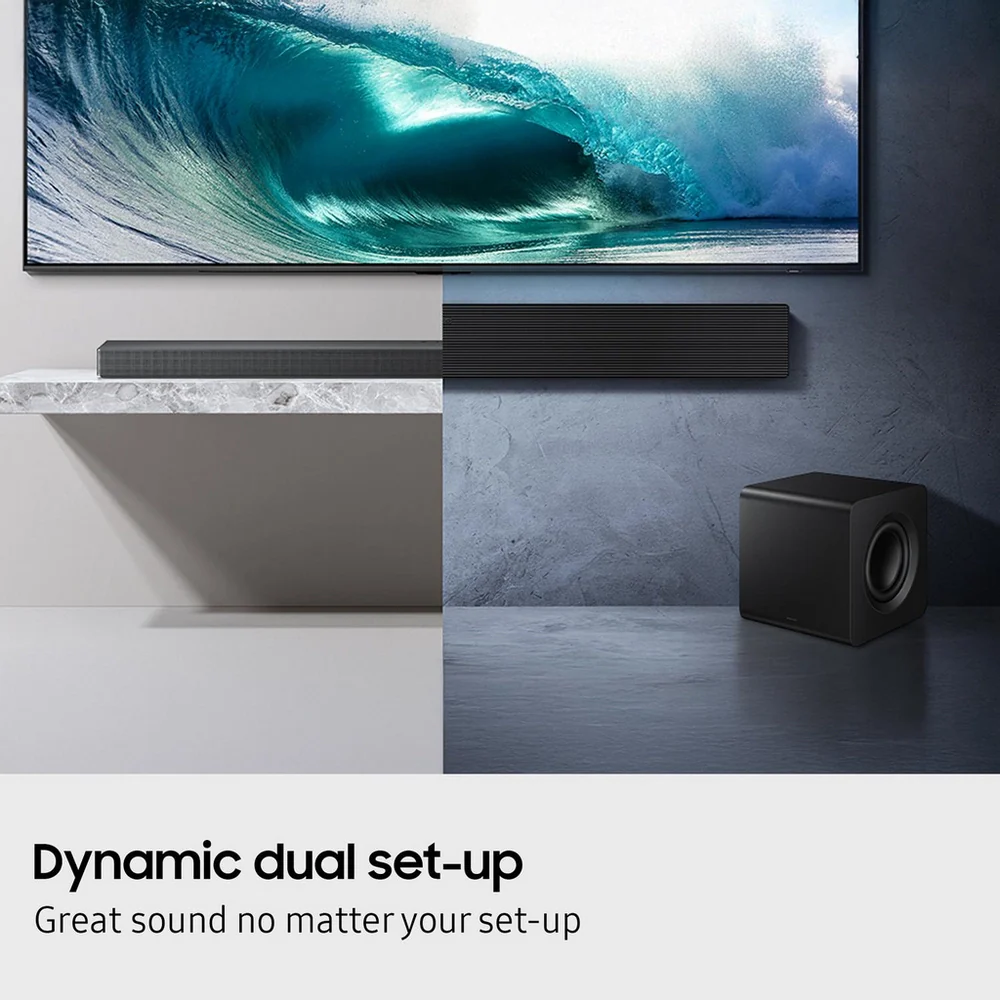 Samsung QE65S95FATXXU 65 Inch OLED S95F 4K UHD HDR Smart AI TV with HW-QS700F 3.1.2ch Q-Series Soundbar Bundle - Image 16