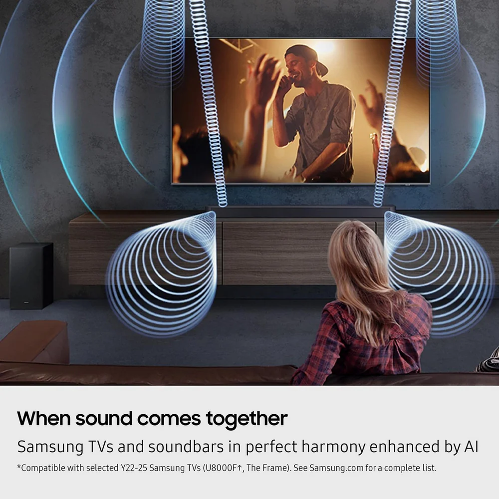 Samsung QE75QN90FATXXU 75 Inch Neo QLED QN90F 4K UHD HDR Smart AI TV with HW-Q600F 3.1.2ch Q-Series Soundbar Bundle - Image 13