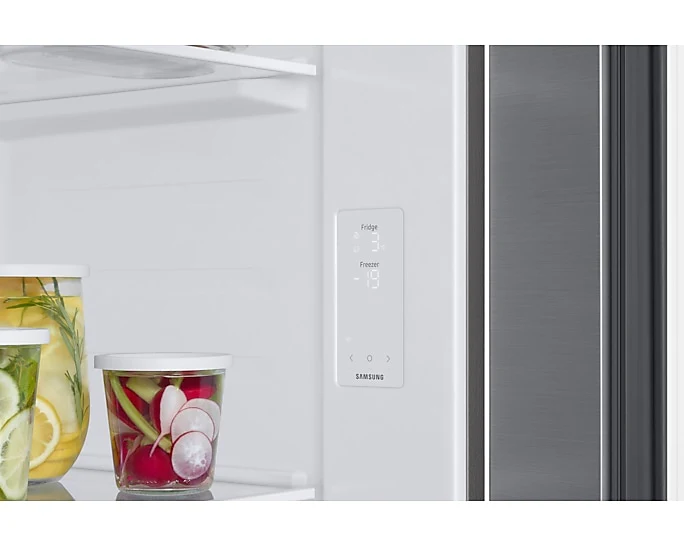 Samsung RS57DG400EM9EU Series 6 SpaceMax 91cm Frost Free American Style Smart Fridge Freezer in Gentle Silver Matt - Image 6