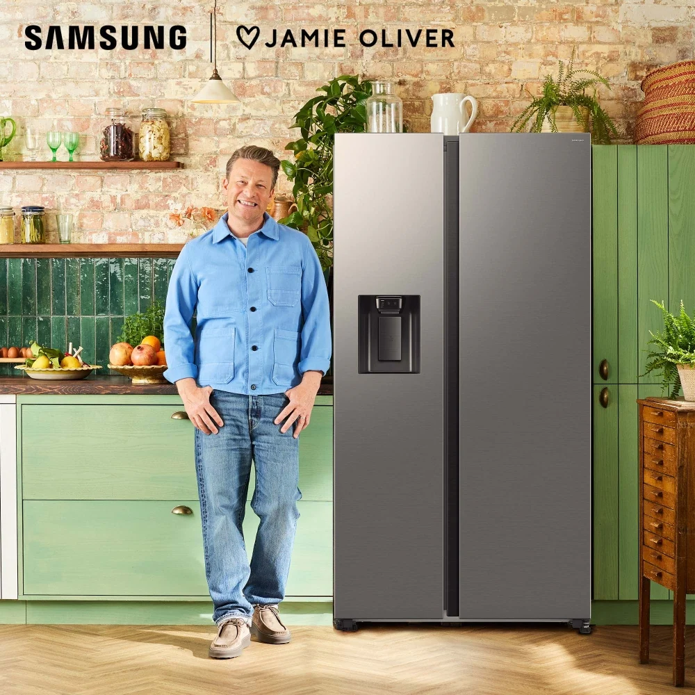 Samsung RS70F65KETEU Bespoke AI American Fridge Freezer Series 6 SpaceMax 640L - Clearance - Image 9