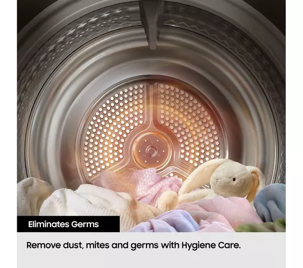 Samsung Series 5 DV90CGC0A0AEEU with OptimalDry 9 kg Heat Pump Tumble Dryer White - Image 9