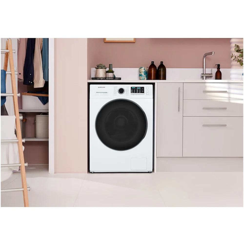 Samsung Series 5 WD80TA046BEEU Ecobubble AI Energy 8kg+5kg 1400 Spin Washer Dryer White - Image 10