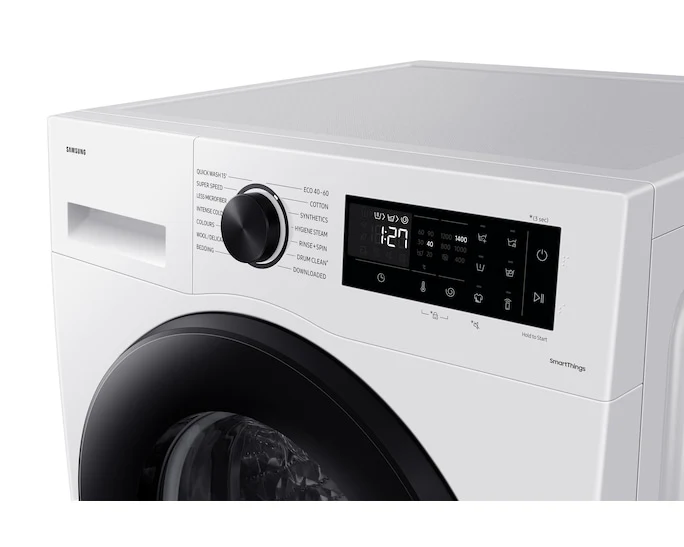 Samsung Series 5 WW11DG5B25AEEU Bespoke AI Front-Load 11 kg 1400 Spin Washing Machine White - Image 6