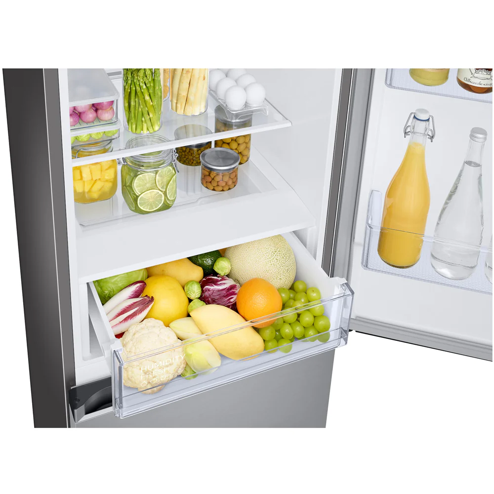 Samsung Series 6 RB34C600ESAEU SpaceMax 344L Frost Free Smart Fridge Freezer Silver - Image 3