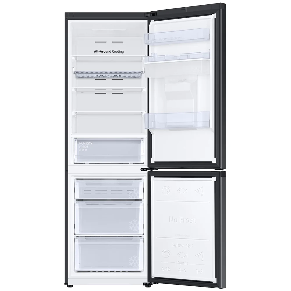Samsung Series 7 RB34C632EBNEU SpaceMax 341L Non-Plumbed Frost Free Fridge Freezer Black - Image 5