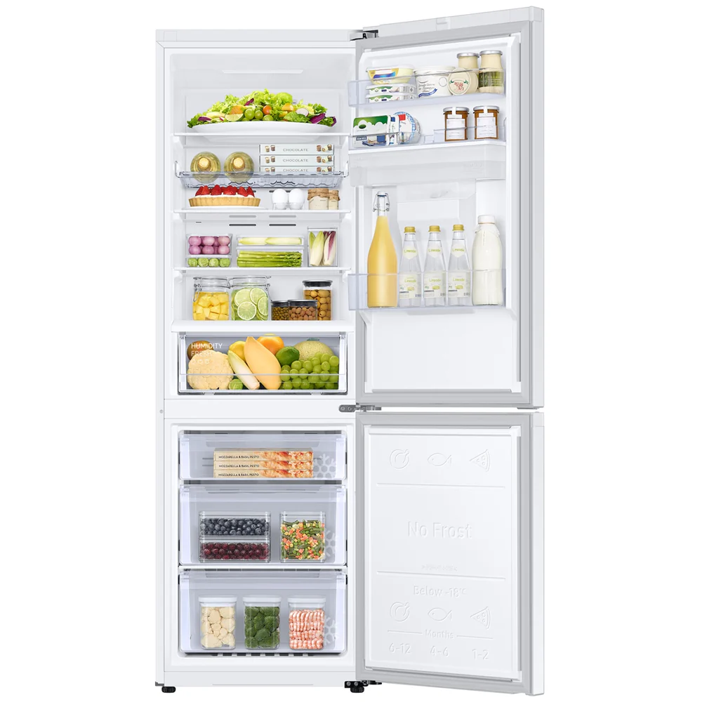 Samsung Series 7 RB34C632EWWEU SpaceMax 341L Frost Free Smart Fridge Freezer White - Image 5
