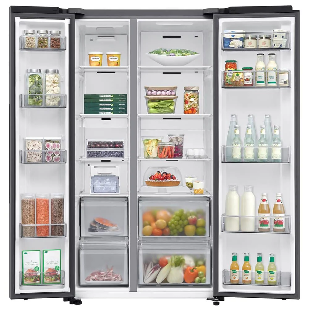 Samsung Series 7 RS70F67QCTEU SpaceMax Smart American Fridge Freezer Silver - Image 7