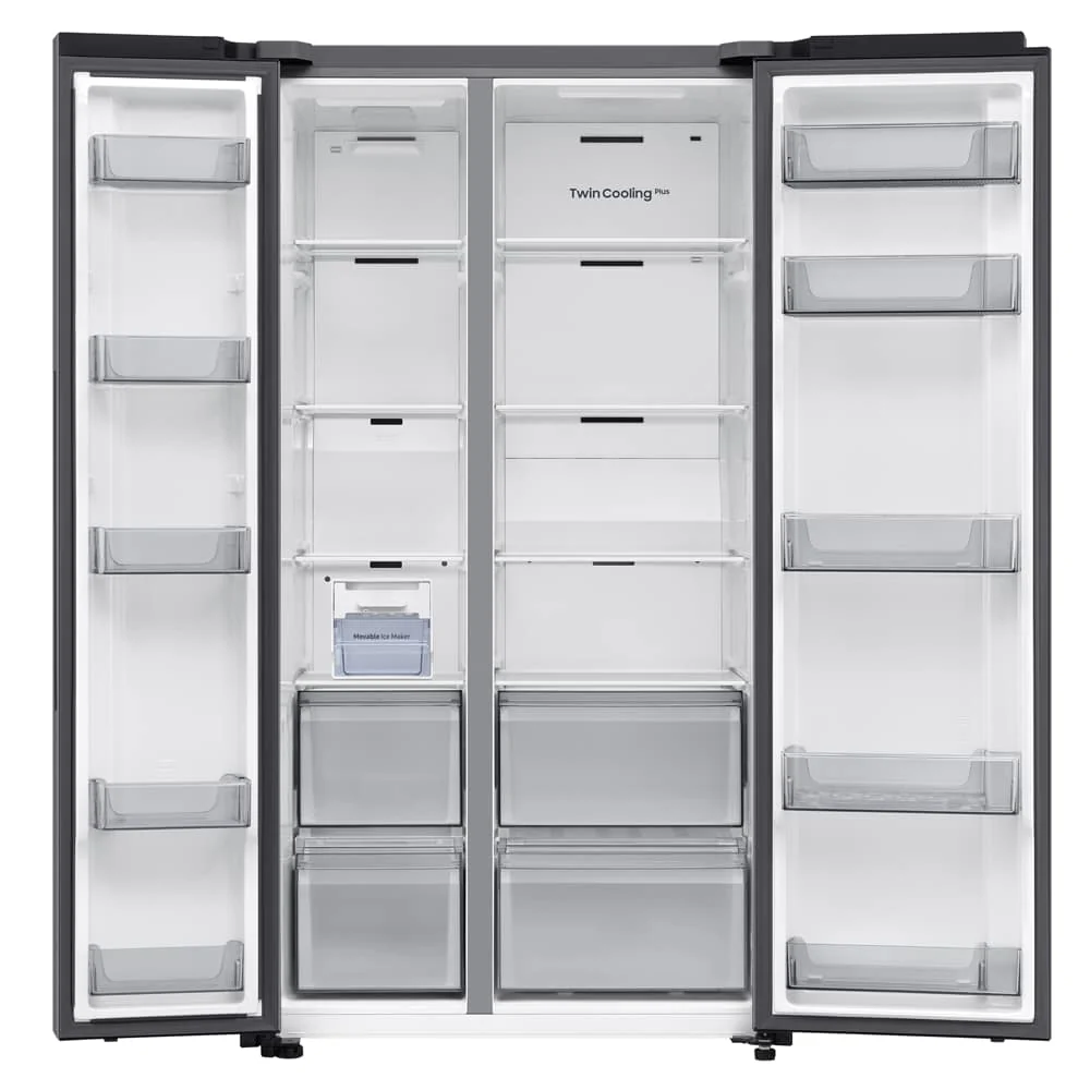 Samsung Series 7 RS70F67QCTEU SpaceMax Smart American Fridge Freezer Silver - Image 8