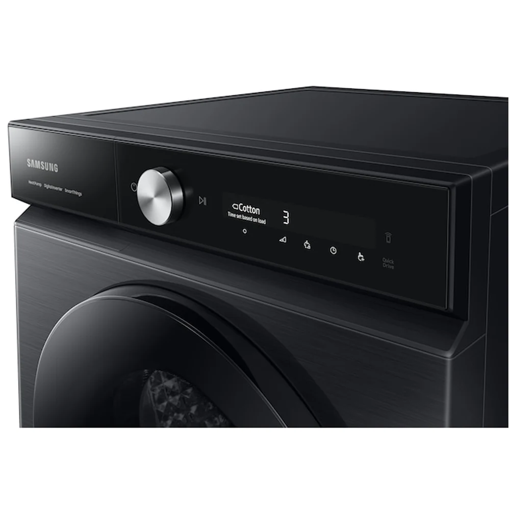 Samsung Series 8 DV90BB9445GBS1 with Optimal Dry 9kg Heat Pump Tumble Dryer Black - Image 5