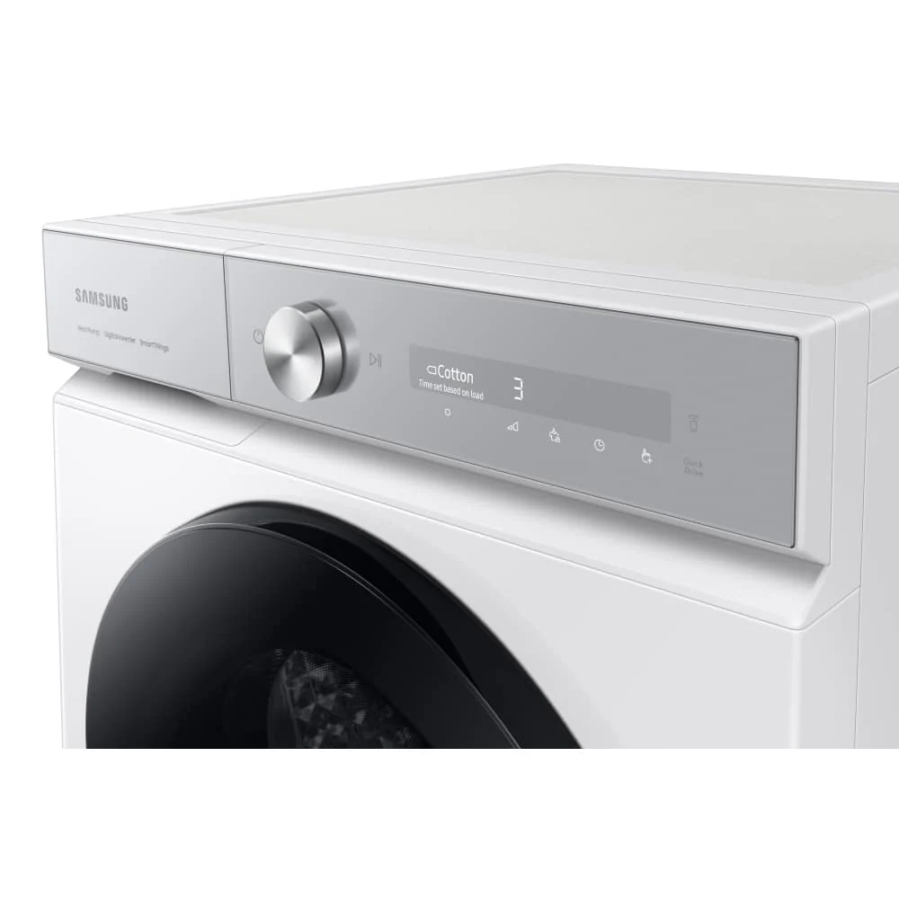 Samsung Series 8 DV90BB9445GHS1 with Optimal Dry 9kg Heat Pump Tumble Dryer White - Image 6