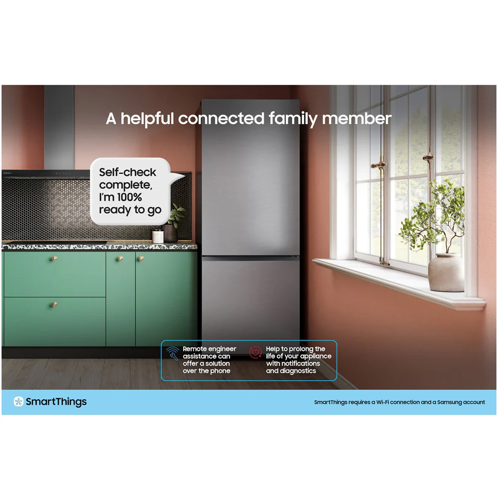 Samsung Series 8 RB50DG632ES9EU SpaceMax 505L Frost Free Smart Fridge Freezer Silver - Image 11