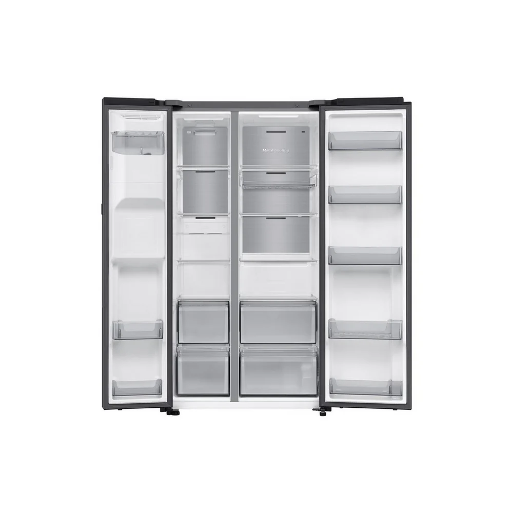 Samsung Series 9 RS90F64EEFEU Bespoke AI Home 621L Total No Frost American Fridge Freezer Black - Image 10