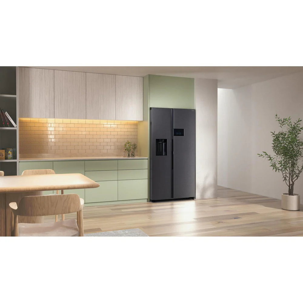 Samsung Series 9 RS90F64EEFEU Bespoke AI Home 621L Total No Frost American Fridge Freezer Black - Image 9