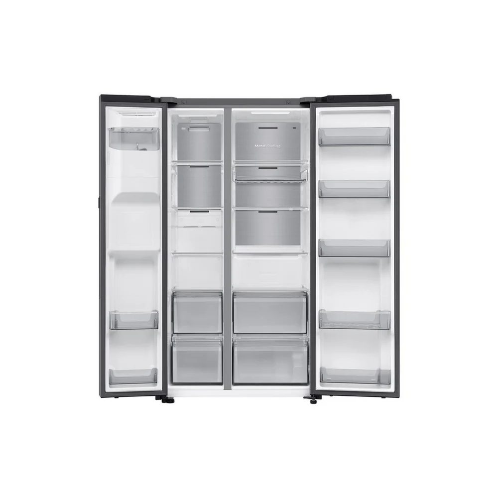 Samsung Series 9 RS90F64EETEU Bespoke AI Home 621L Total No Frost American Fridge Freezer Silver - Image 10