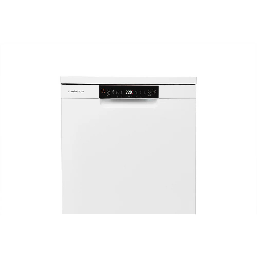 Schonhaus DWSF0115FSBW Freestanding Full Size Dishwasher White with 15 Place Settings - Image 5