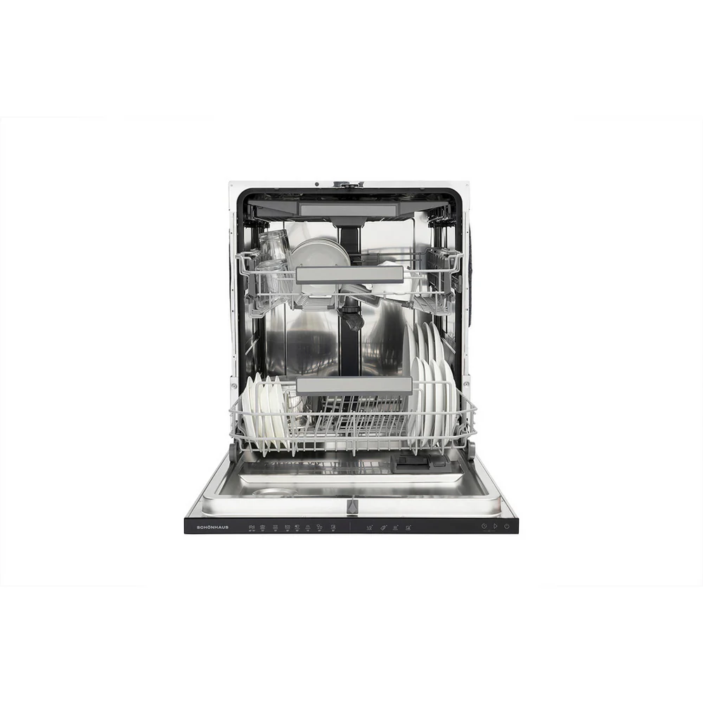 Schonhaus DWSI0115FSB Full Size Built In Dishwasher with 15 Place Settings - Image 3