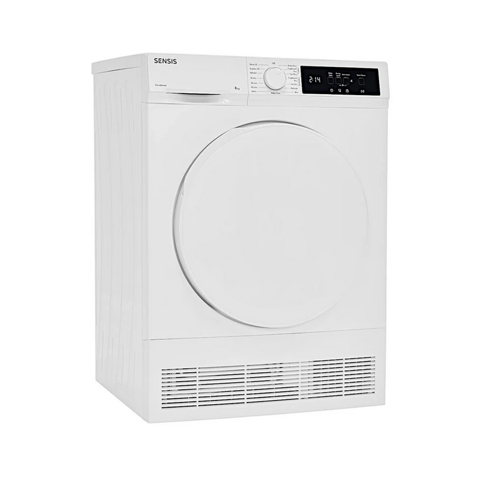 Sensis TDCF018BW 8kg Freestanding Condenser Tumble Dryer White - B Rated - Image 7