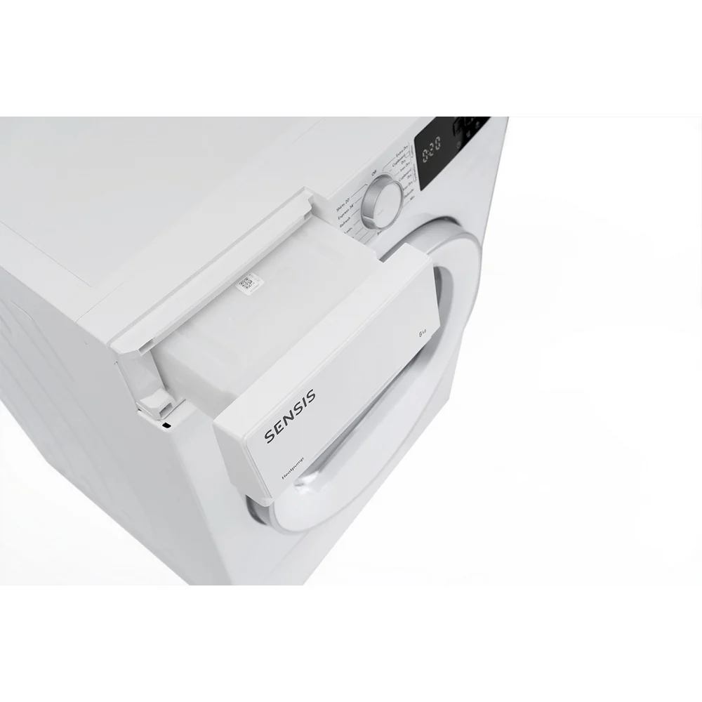 Sensis TDHF018A2W 8kg Heat Pump Tumble Dryer White - Image 8