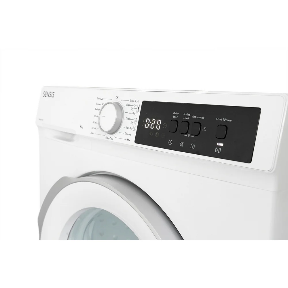 Sensis TDHF019A2W 9kg Heat Pump Tumble Dryer White - Image 6