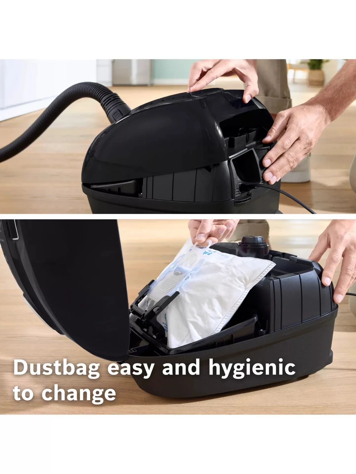 Bosch BGL38BA3GB Serie 4 ProEco 850W Bagged Cylinder Vacuum Cleaner - Black - Image 10