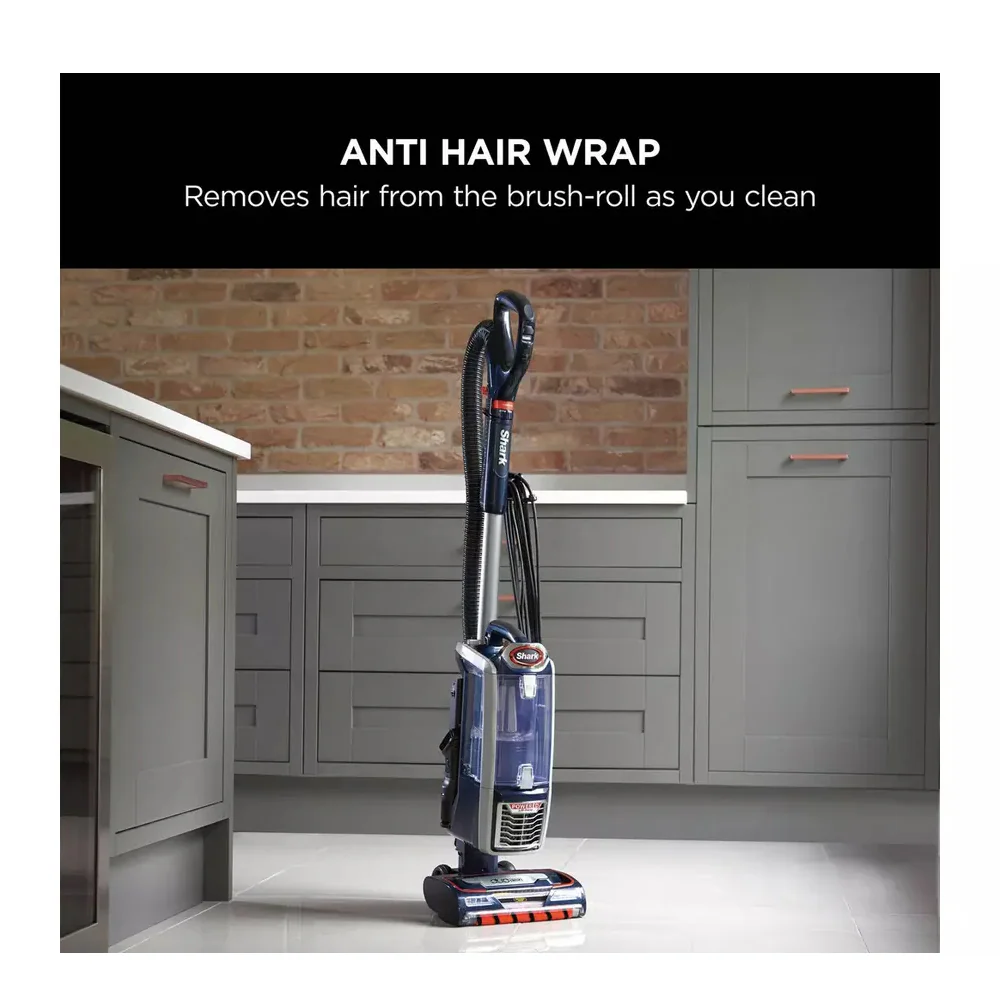 Shark® NZ801UKT Anti Hair Wrap Upright Vacuum Cleaner with Powered Lift-Away TruePet Deep Navy & Orange - Image 3