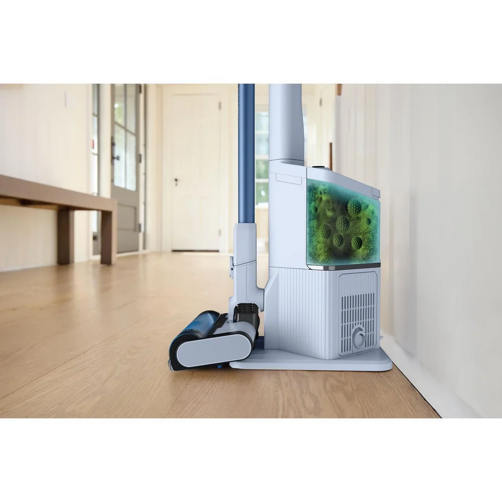 Shark BU3621UKT Cordless Stick Vacuum Cleaner with Auto-Empty System Glacier Blue - Image 7