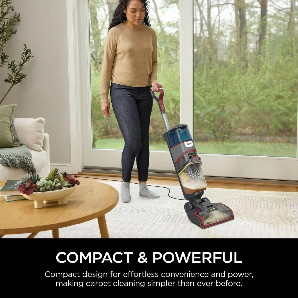 Shark CarpetXpert HairPro Pet Deep Carpet Cleaner EX220UK Grey Burgundy - Image 6