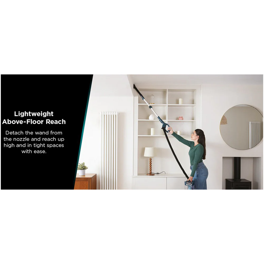Shark Detect XL Pet Pro Corded Upright Vacuum Cleaner with Anti Hair Wrap Plus LA791UKT - Adriatic Teal Silver - Image 6