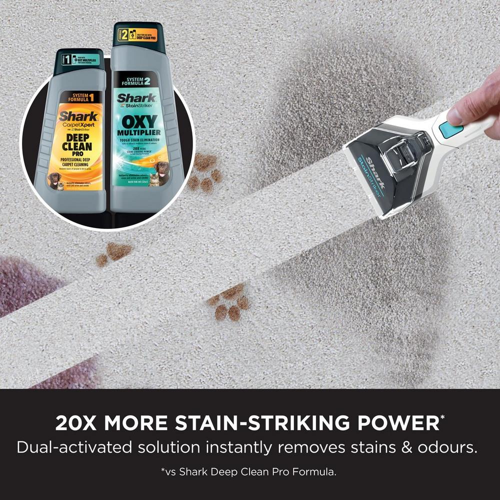 Shark EX200UK CarpetXpert Deep Carpet Cleaner with Built-In StainStriker - White - Image 8