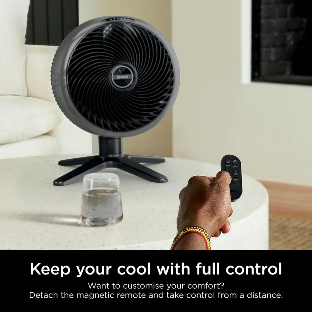 Shark FA150UK FlexBreeze TableMate Indoor to Outdoor High Velocity Tabletop Fan - Winter Fog - Image 6
