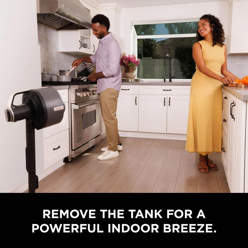 Shark FA300UK FlexBreeze Pro Mist Indoor and Outdoor Fan and Outdoor Misting System - Charcoal Grey - Image 11