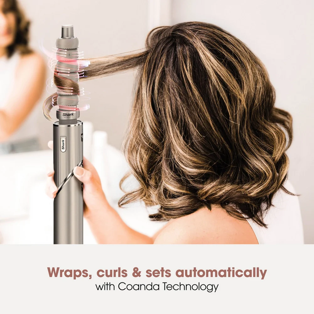 Shark FlexStyle HD426SLUK Air Styler and Hair Dryer for Straight & Wavy Hair - Stone - Image 8