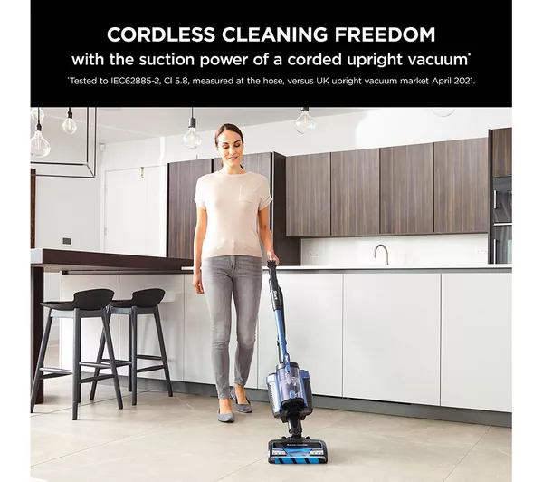 Shark ICZ300UKT Anti Hair Wrap Cordless Upright Vacuum Cleaner with PowerFins Powered Life Away and TruePet Up To 60 min run time - Image 6