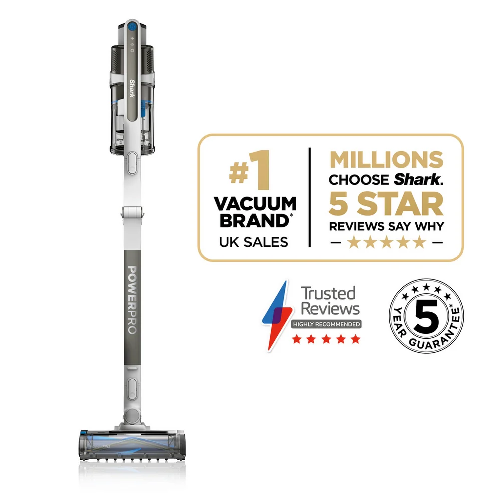 Shark IZ380UKT PowerPro Pet Cordless Stick Vacuum Cleaner with Anti Hair Wrap and Floor Detect - Up To 50 Minutes Run Time Java Metallic - Image 2