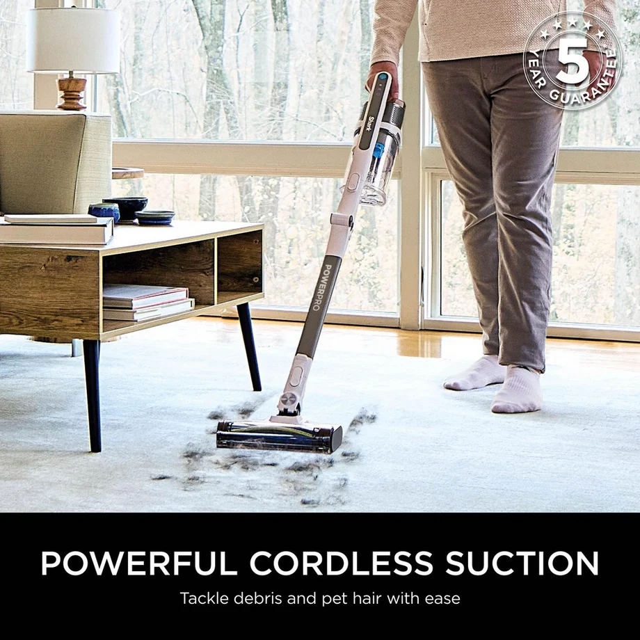 Shark IZ380UKT PowerPro Pet Cordless Stick Vacuum Cleaner with Anti Hair Wrap and Floor Detect - Up To 50 Minutes Run Time Java Metallic - Image 3