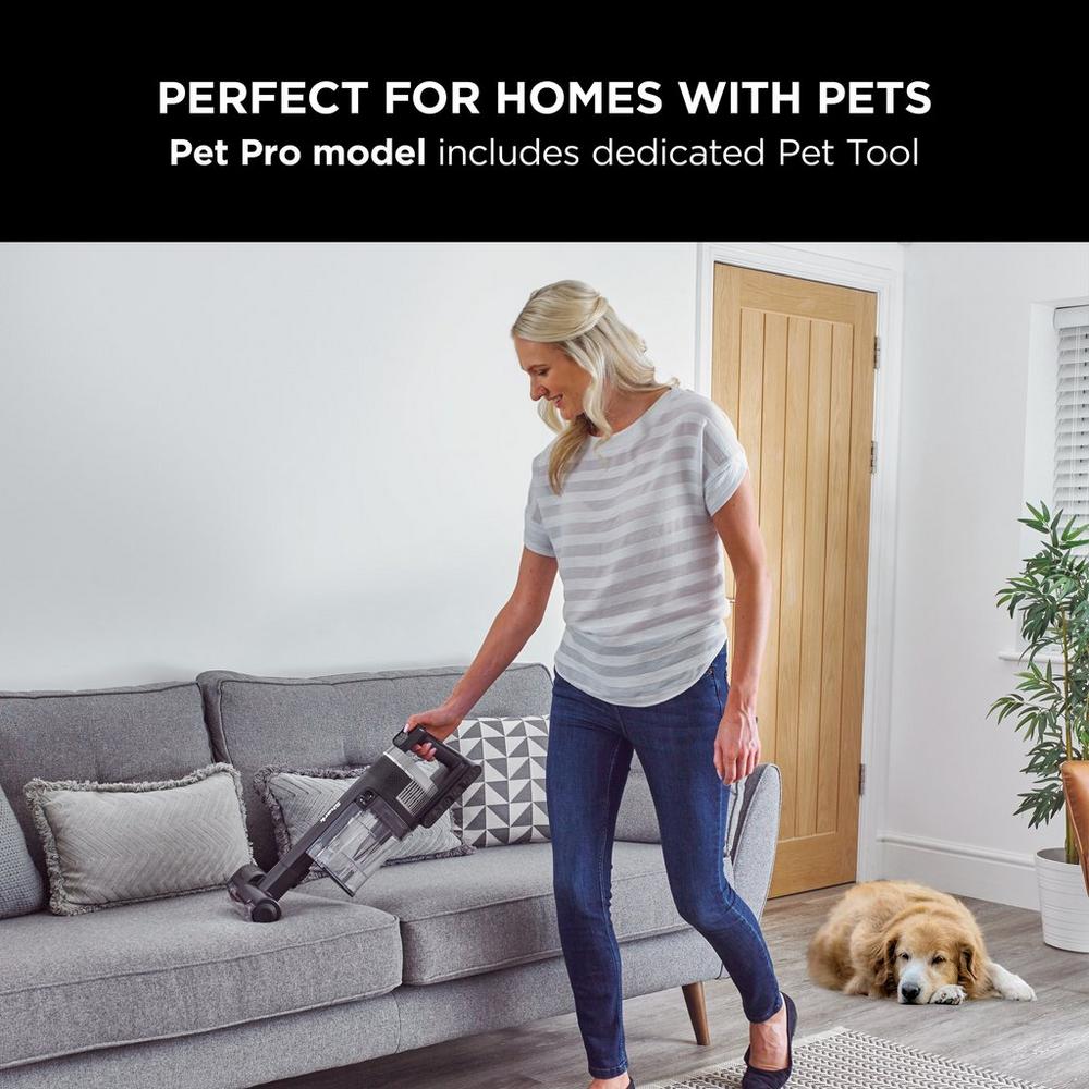 Shark IZ420UKT Stratos Cordless Stick Vacuum Cleaner - Up To 120 Minutes Run Time - Silver - Image 9