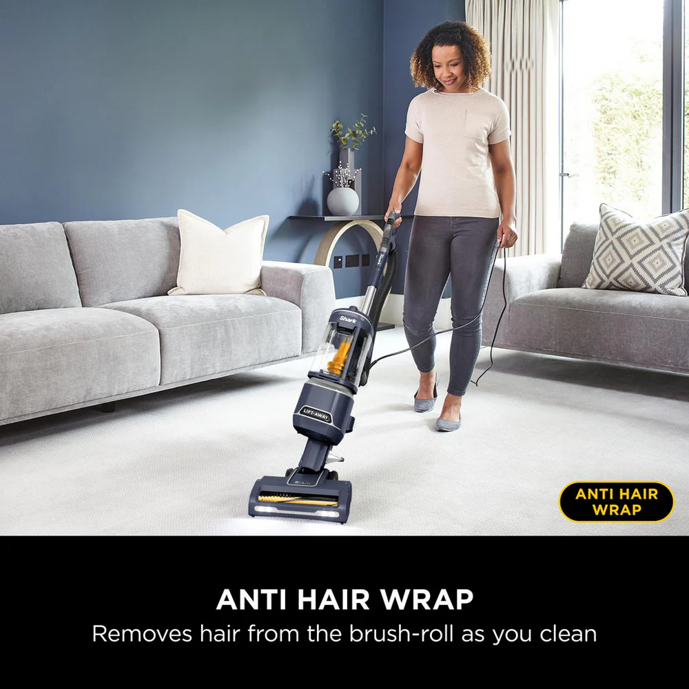Shark NZ691UK Anti Hair Wrap Upright Vacuum Cleaner with Lift-Away Royal Grey - Image 2
