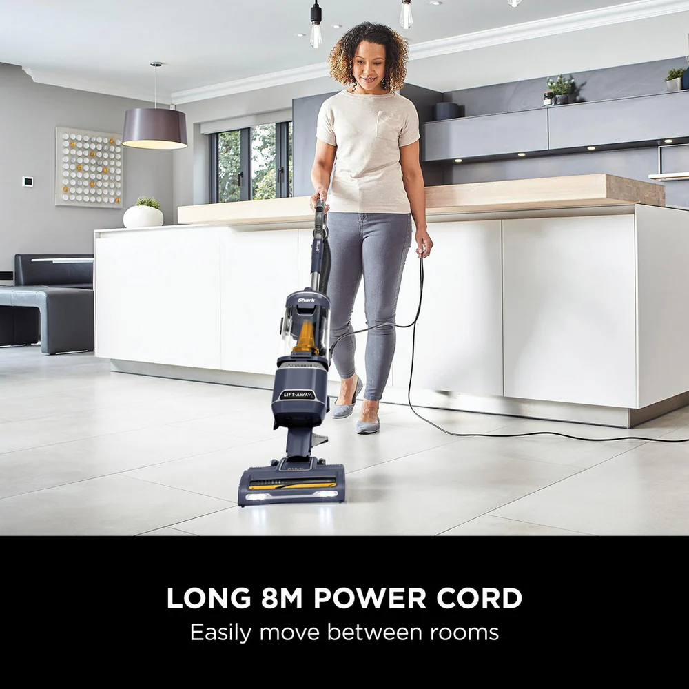 Shark NZ691UK Anti Hair Wrap Upright Vacuum Cleaner with Lift-Away Royal Grey - Image 7
