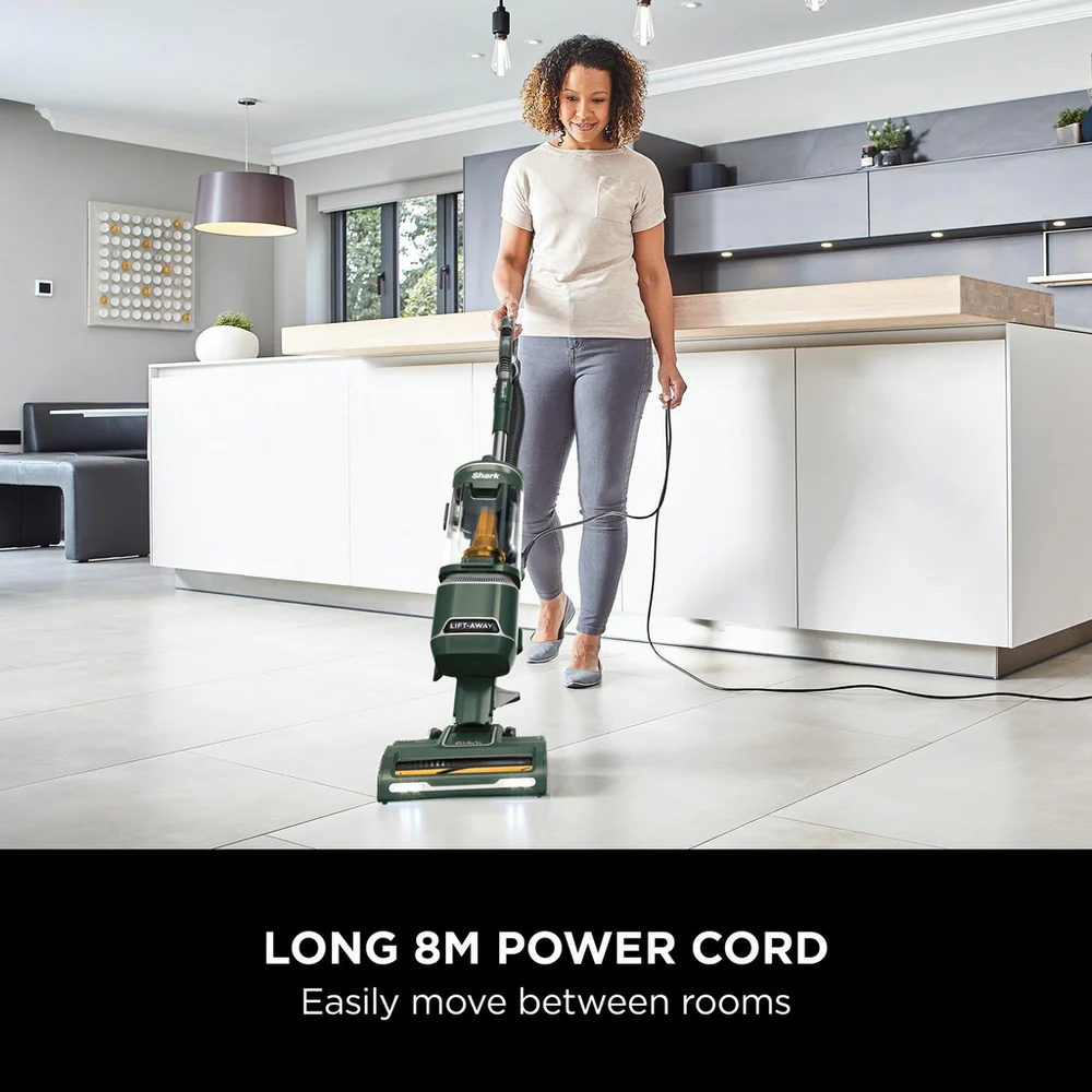 Shark NZ691UKT Anti Hair Wrap Upright Vacuum Cleaner with Lift-Away Pet Model Porsche Green - Image 8
