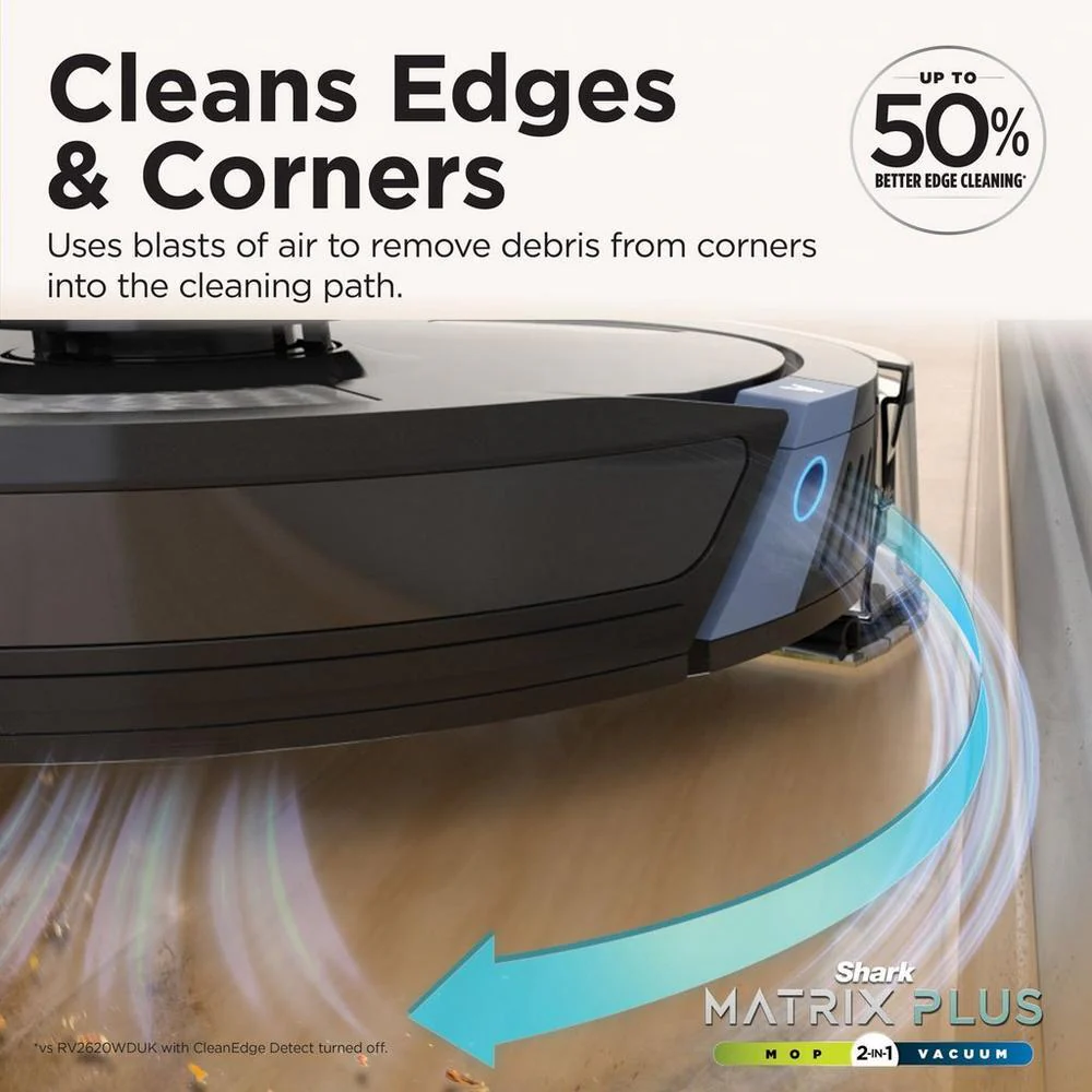 Shark RV2620WDUK Matrix Plus 2 in 1 Robot Vacuum and Mop - Image 6